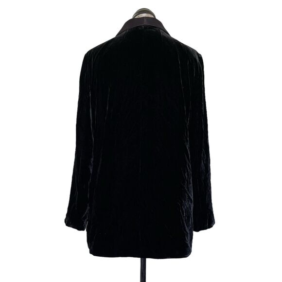Antonio Melani Sz 14 Womens Jacket Blazer Velvet Steampunk Victorian Fall Autumn - Picture 4 of 14